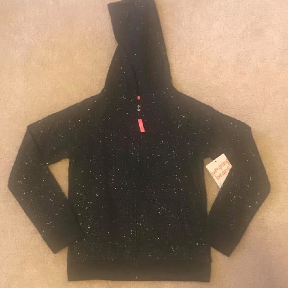Black Sparkling Hoodie - Picture 1 of 1